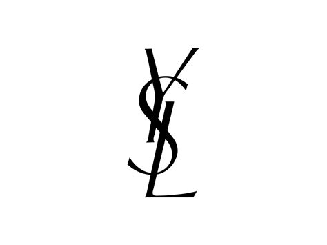 yves saint laurent logo png.